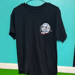 Busch Light Black Short Sleeve Tee